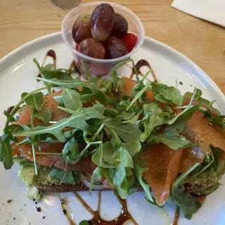 Salmon Avocado Toast