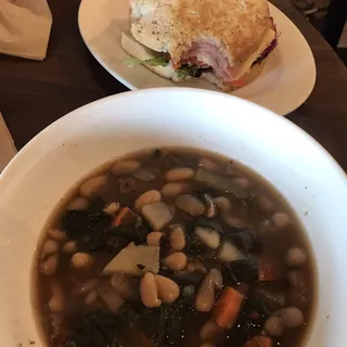 Ham and Cheddar Sandwich