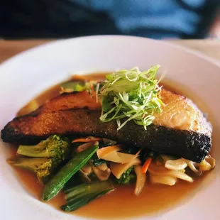 Roasted Miso Marinated Scottish Salmon