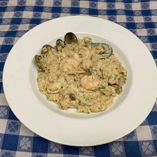 Seafood &amp; Uni Risotto