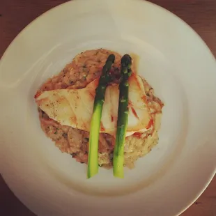 Loveeeeeeeed Sea Bass Risotto