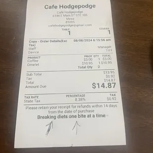 Fun tag line! Great price too!