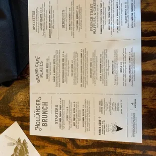 Brunch Menu