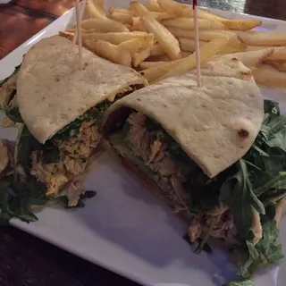 Bacon Avocado Chicken Wrap