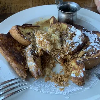 Cinnamon Streusel French Toast