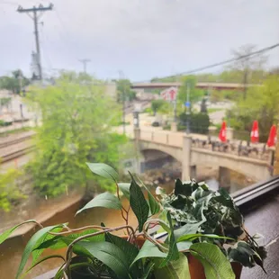 View from the upstairs dining room