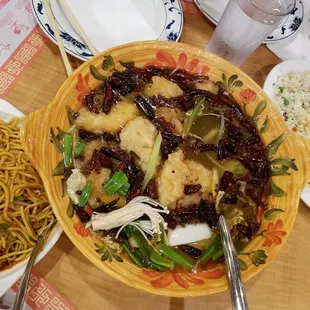 ChongQing river north boiled fish!