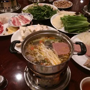One person hotpot