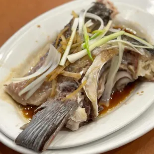 Steamed Carp Fish