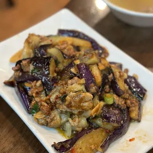 Eggplant in Garlic Sauce