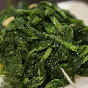 Garlic Pea Shoots