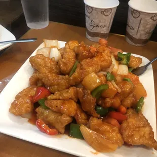 Sweet and Sour Fish Fillets