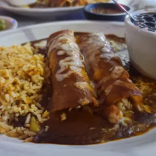 Enchiladas de Mole