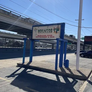 a sign for a mexican restaurant