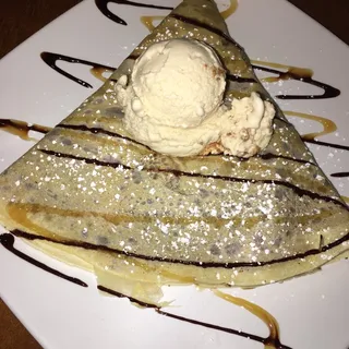 Nutella and Mixed Nuts Crepe