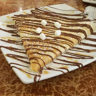 Nutella S'mores Crepe