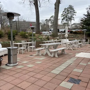 Outdoor seating