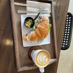 The Ham Croissant Sandwich