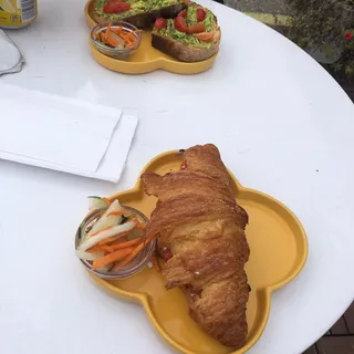 The Salmon Croissant Sandwich