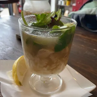 Chicken Ginger Lemon Rice Porridge