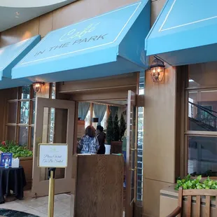 Entrance, inside hotel