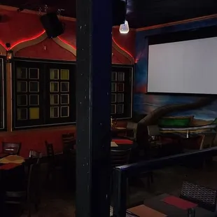 the interior of the restaurant