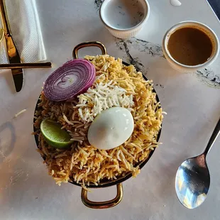 Hyderabadi Chicken Dum Biryani