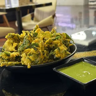 SPINACH PAKORA