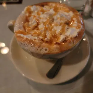 Caramel cappuccino