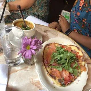 Naan & Lox Lunch