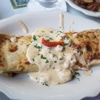 Seafood Crepe