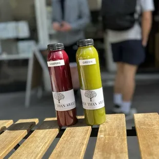 Green and vampire juice