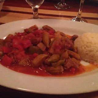 Okra Stew with Lamb