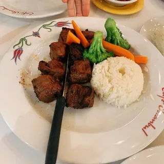 Beef Tenderloin Shish Kebab