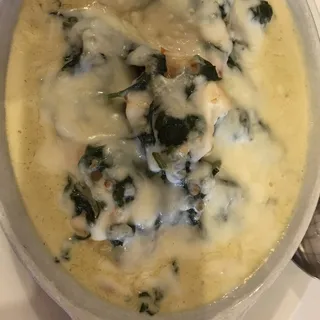 Shrimp Spinach Casserole