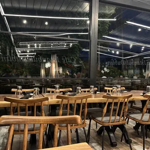 Outdoor seating