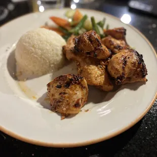 Chicken kabobs so good!