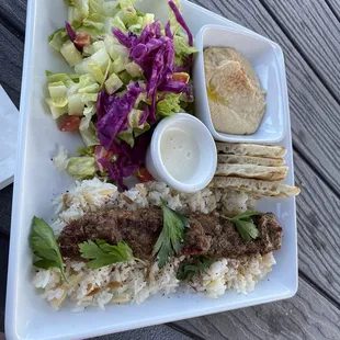 Adana Kebab Plate