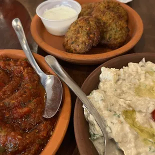 Falafel, Gluten Free Baba Ganoush