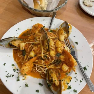 Seafood Pasta, amazing!