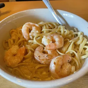 Linguine &amp; Shrimp