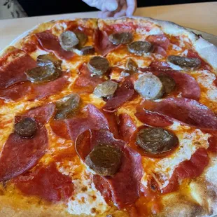 All Meat Pizza