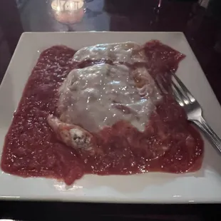 Lasagna.  The "Texas" flat kind.