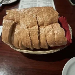 bread you get when you sit down