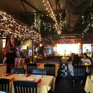 the interior of a restaurant