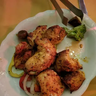 Chicken kabobs