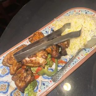 Saffron Chicken Kabob Online