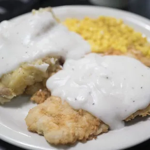 Chicken fried chicken