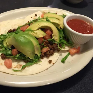 Soft Beef Tacos*