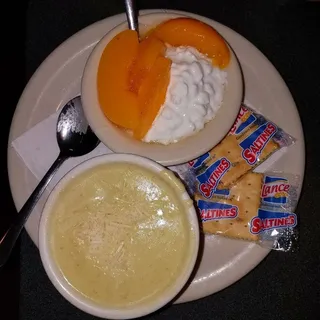 Cottage Cheese & Peaches